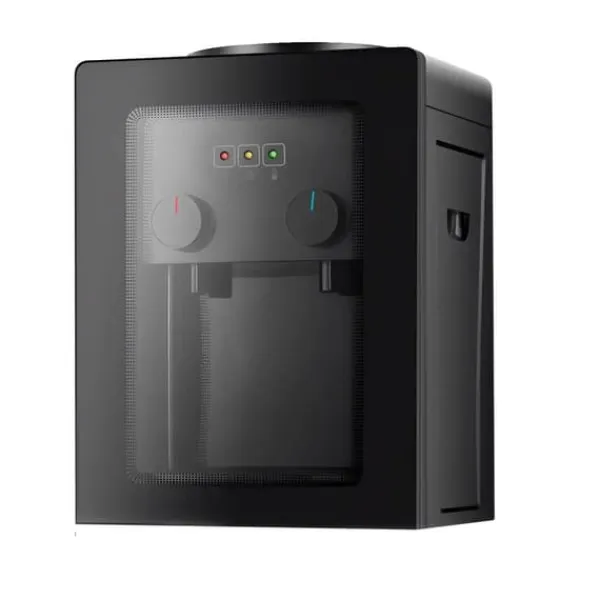 Vandkølere>Vanddispenser, Hurtigopvarmningsfunktion, Nem at Rengøre Design,sort