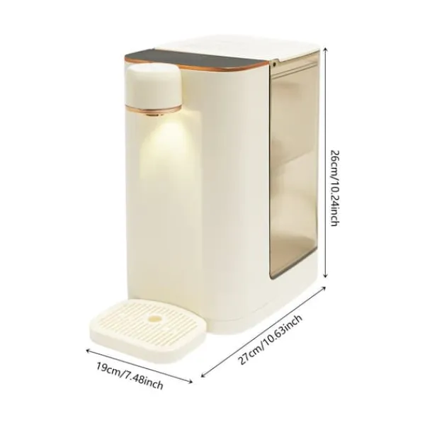 Vandkølere>Vanddispenser, 3L kapacitet, hurtig opvarmning,220V, HVID