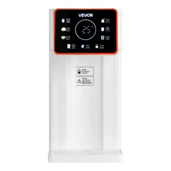 Kopvarmer>Vanddispenser til varmt vand, 27x20x34 cm, Justerbar temperatur, Touchskærm
