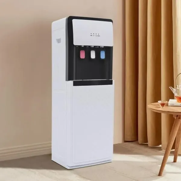 Vanddispenser, 220V, 500W varmt vand, 90W koldt vand, 5L/H varm kapacitet, gulvstående Best