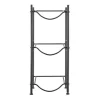 Vinflaskeholdere>Vandflaskeholder, 33,2x33x74,6 cm, Sort, Jern