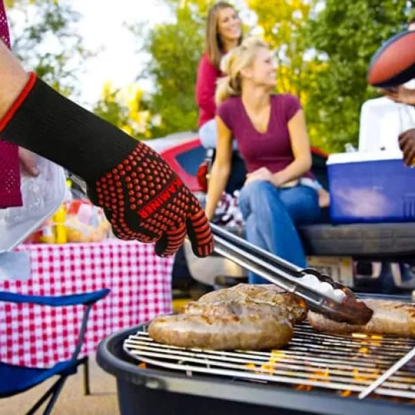 Grydelapper & Grillvanter>Varmebestandige grillhandsker