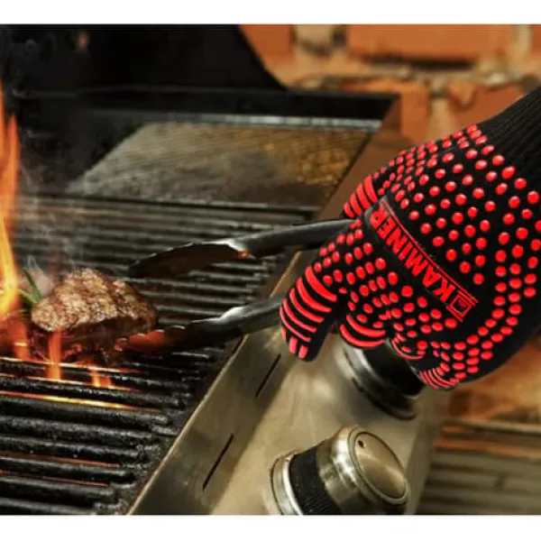 Grydelapper & Grillvanter>Varmebestandige grillhandsker