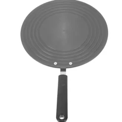Varmediffuser Kogeplade fortykket 4mm aluminiumslegering Reducer Flame Komfur Varmeplade Køkkentilbehør med håndtag 28cm Discount