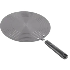 Varmeledningsplade til madlavning med håndtag 6 mm varmespredningsplade af aluminiumslegering til optøning af mad 28 cm / 11 tommer Hot