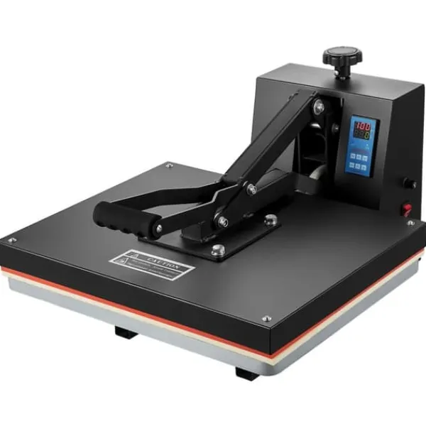 Varmepresse 16x20, Sublimeringsprinter til DIY T-shirts, hurtig opvarmning, digital temperaturkontrol Sale