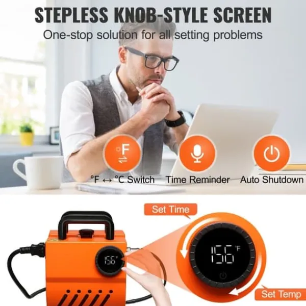 Kopvarmer>Varmepresser Mini Cup DIY Sublimationmaskine til 11-15 oz krus. Håndholdt, letvægts presser - perfekt som julegave!