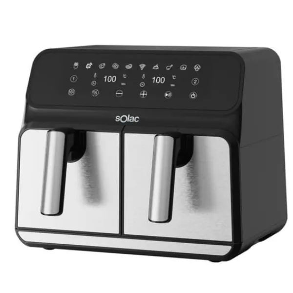 Varmluftsfrituregryde Solac FA1520 Sort 1700 W 8 L Online