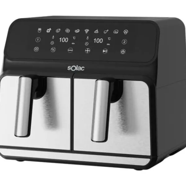 Varmluftsfrituregryde Solac FA1520 Sort 1700 W 8 L Online