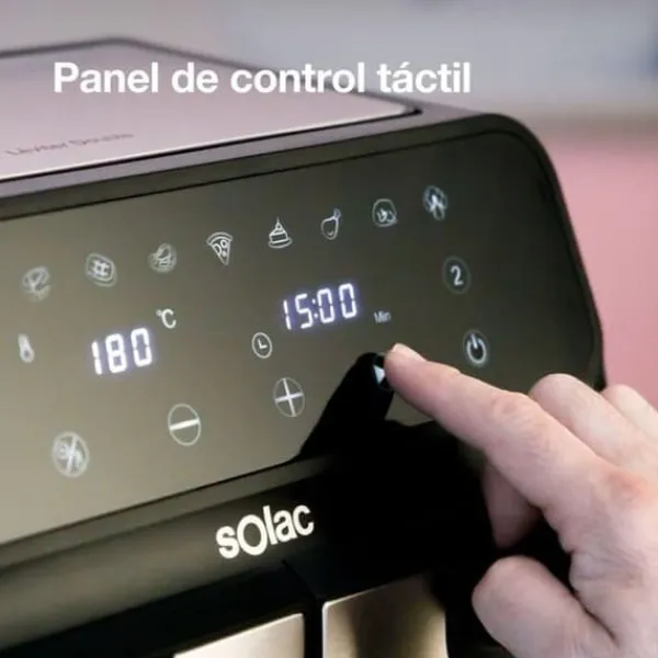 Varmluftsfrituregryde Solac FA1520 Sort 1700 W 8 L Online