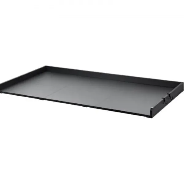 Vaskemaskine-tørretumbler bordplade, 137x70x6,9 cm, sort, vandafvisende opbevaring Hot