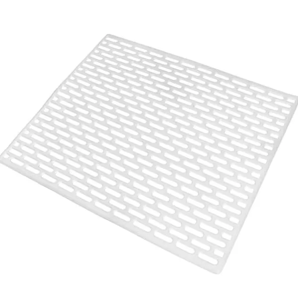Måtter & Gitter Til Køkkenvaske>Vaskemåtte med hvidt gitterindlæg 33x28 cm