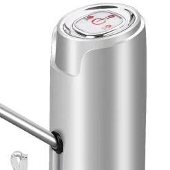 Vattendispenser ABS Elektrisk USB Intelligent Kvantitativ Spray Lack Dryckspump för utomhusbruk Silvery