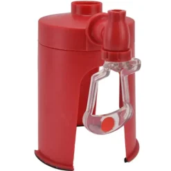 Vattendispenser Mini Automatisk Röd Uppochner Dryck Fontän för Hemresor Camping Vatten Soda Dryck Outlet