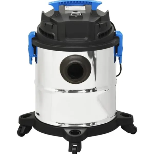 Grovstøvsugere>Våd-/tørstøvsuger 1200 W med 20 l kapacitet | Farve: Sølv | 3-i-1 funktion