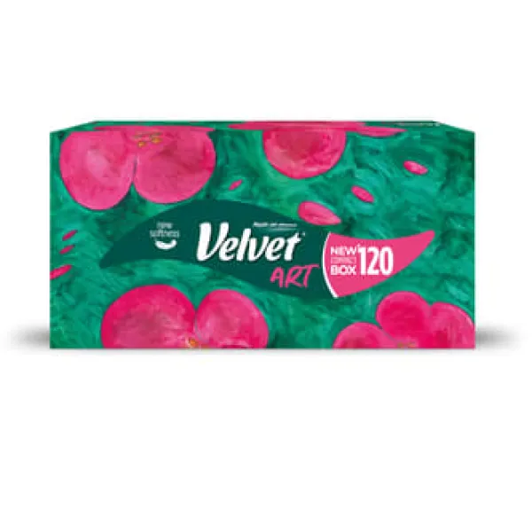 Papirlommetørklæder>Velvet Art universalklude, 120 stk.