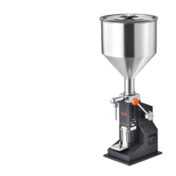 Drikkevareautomater>Vevor Manuel Flydende Fyldemaskine, Justerbar Hylde, 304 Rustfrit Stål Dyse,5-50 ml
