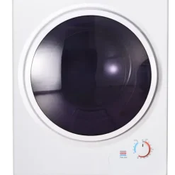 Væghængt tørretumbler 2,5 kg, 200 min timer, dobbeltfilter, PTC-keramik, rustfri, 65°C New