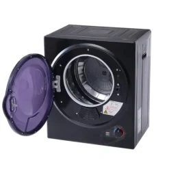 Væghængt tørretumbler 2,5 kg, 200 min timer, dobbeltfilter, PTC-keramik, rustfri, 65°C Hot