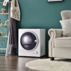 Væghængt tørretumbler 2,5 kg, 200 min timer, dobbeltfilter, PTC-keramik, rustfri, 65°C Clearance