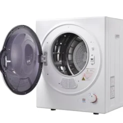 Væghængt tørretumbler 2,5 kg, 200 min timer, dobbeltfilter, PTC-keramik, rustfri, 65°C Clearance