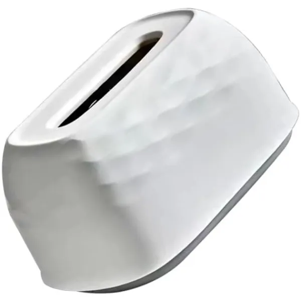 Vægmonteret Tissue Box Holder til Stue Køkken Soveværelse Kontor Clearance