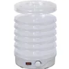 vidaXL fødevaredehydrator rund 250 W 6 bakker - Dehydratorer New