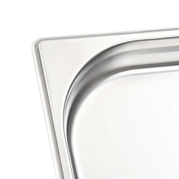 vidaXL Tilbehør Til Madservering>gastronorm beholder 12 stk. GN 1/4 20 mm rustfrit stål - Varmebordspander