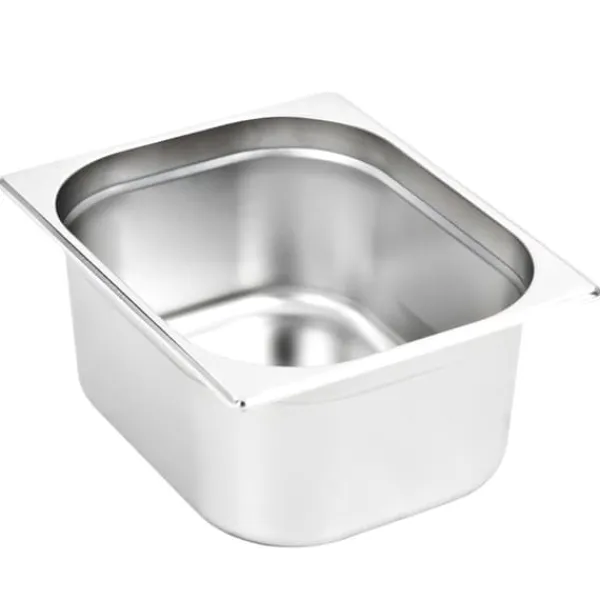 vidaXL gastronorm beholder 2 stk. GN 1/2 150 mm rustfrit stål - Varmebordspander Discount