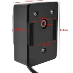 vidaXL grill rotisseriemotor 4 W sort Discount