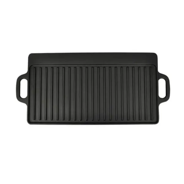 vidaXL Gryder, Stegepander Og Kasseroller>grillplade 50x23 cm vendbar støbejern - Grillplader & grillpander