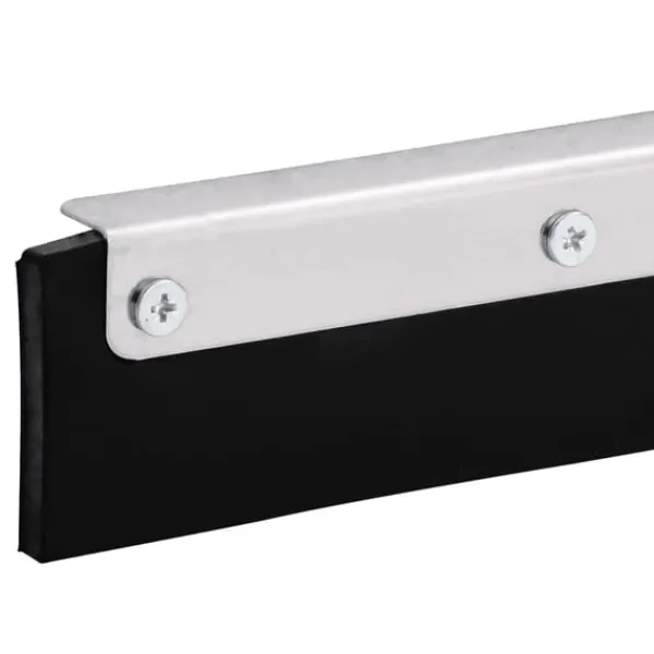 vidaXL gulvskraber 74,5x122,5 cm stål og gummi Discount