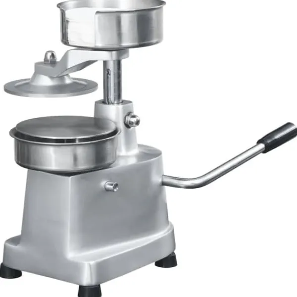 vidaXL hamburgerpresser med 500 mellemlægningspapirer 13 cm aluminium - Køkkenredskaber