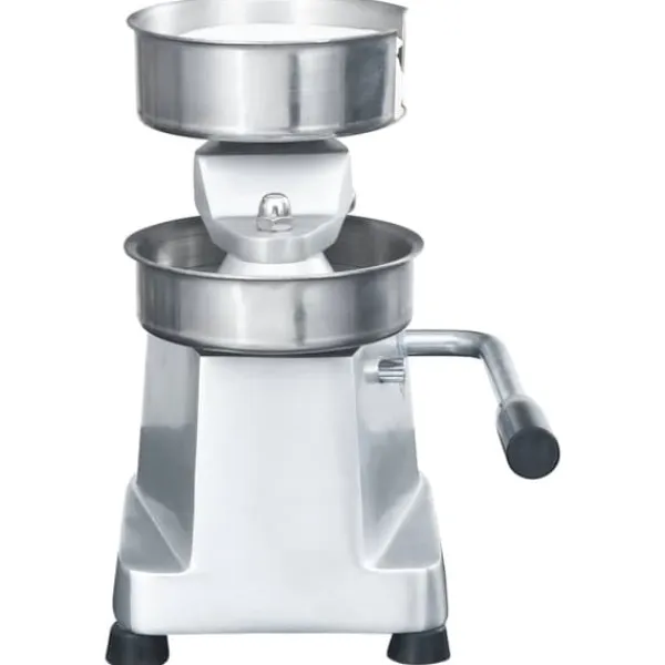 vidaXL hamburgerpresser med 500 mellemlægningspapirer 10 cm aluminium - Køkkenredskaber
