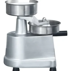 vidaXL hamburgerpresser med 500 mellemlægningspapirer 10 cm aluminium - Køkkenredskaber