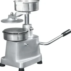 vidaXL hamburgerpresser med 500 mellemlægningspapirer 10 cm aluminium - Køkkenredskaber