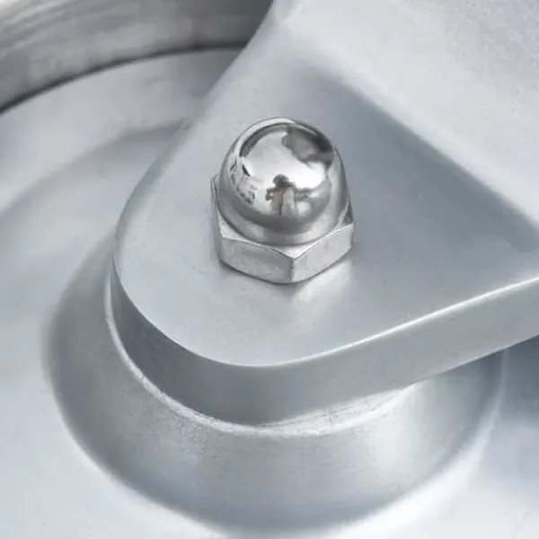vidaXL hamburgerpresser med 500 mellemlægningspapirer 10 cm aluminium - Køkkenredskaber
