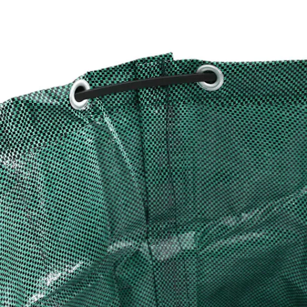 vidaXL Havematerialeposer 12 pcs Grøn 45 x 45 x 76 cm Polypropylen