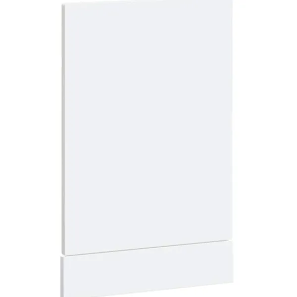 vidaXL låge til opvaskemaskine Porto 45x1,5x67 cm hvid højglans Best