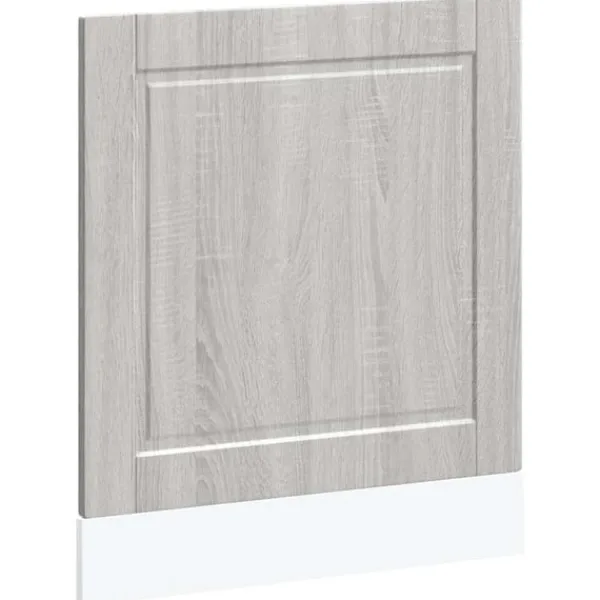 vidaXL Opvaskemaskiner>låge til opvaskemaskine Porto 60x1,5x67 cm grå sonoma-eg