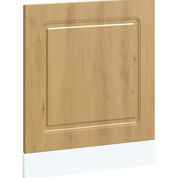 vidaXL Opvaskemaskiner>låge til opvaskemaskine Kalmar 60x1,5x67 cm egetræsfarvet