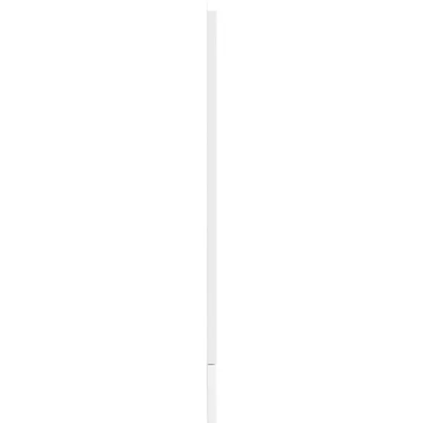 vidaXL låge til opvaskemaskine Kalmar 45x1,5x67 cm hvid højglans