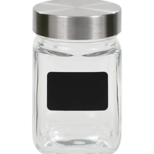 vidaXL opbevaringsglas med etiket 24 stk. 300 ml - Kagedåser New