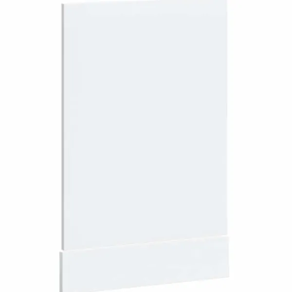 vidaXL opvaskemaskinepanel Lucca konstrueret træ hvid Hot