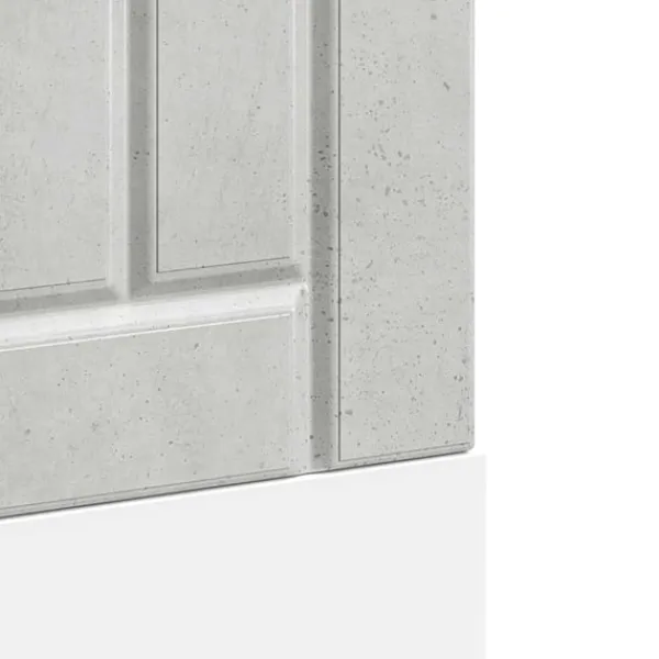 vidaXL Opvaskemaskiner>opvaskemaskinepanel Lucca konstrueret træ beton grå