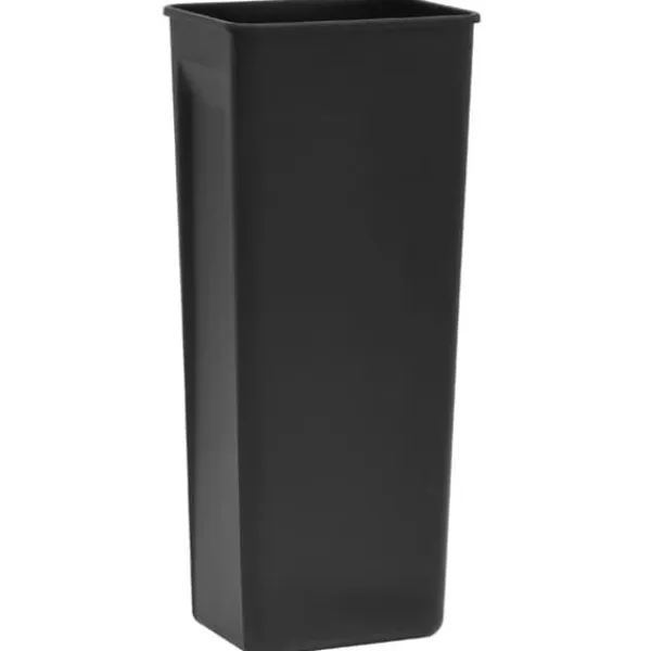 vidaXL Skraldespande & Papirkurve>pedalspand fingeraftryksafvisende 30 l rustfrit stål sort - Affaldsspande & papirkurve