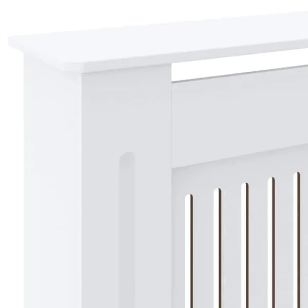 vidaXL radiatorskjuler 205 cm MDF hvid - Radiatorer – tilbehør Clearance