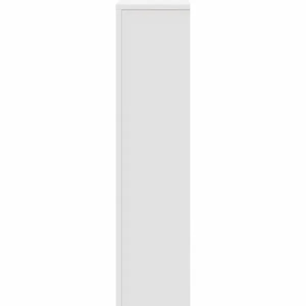 vidaXL radiatorskjuler 104x20x82 cm konstrueret træ hvid Online