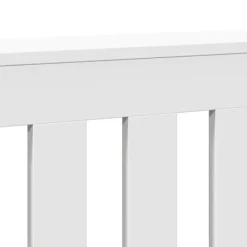 vidaXL radiatorskjuler 104x20x82 cm konstrueret træ hvid Online