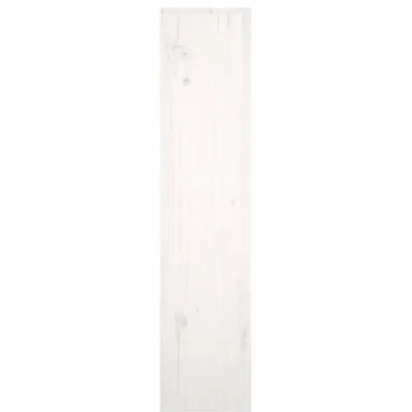 vidaXL Radiatorer>radiatorskjuler 153x19x84 cm massivt fyrretræ hvid - Radiatorer – tilbehør